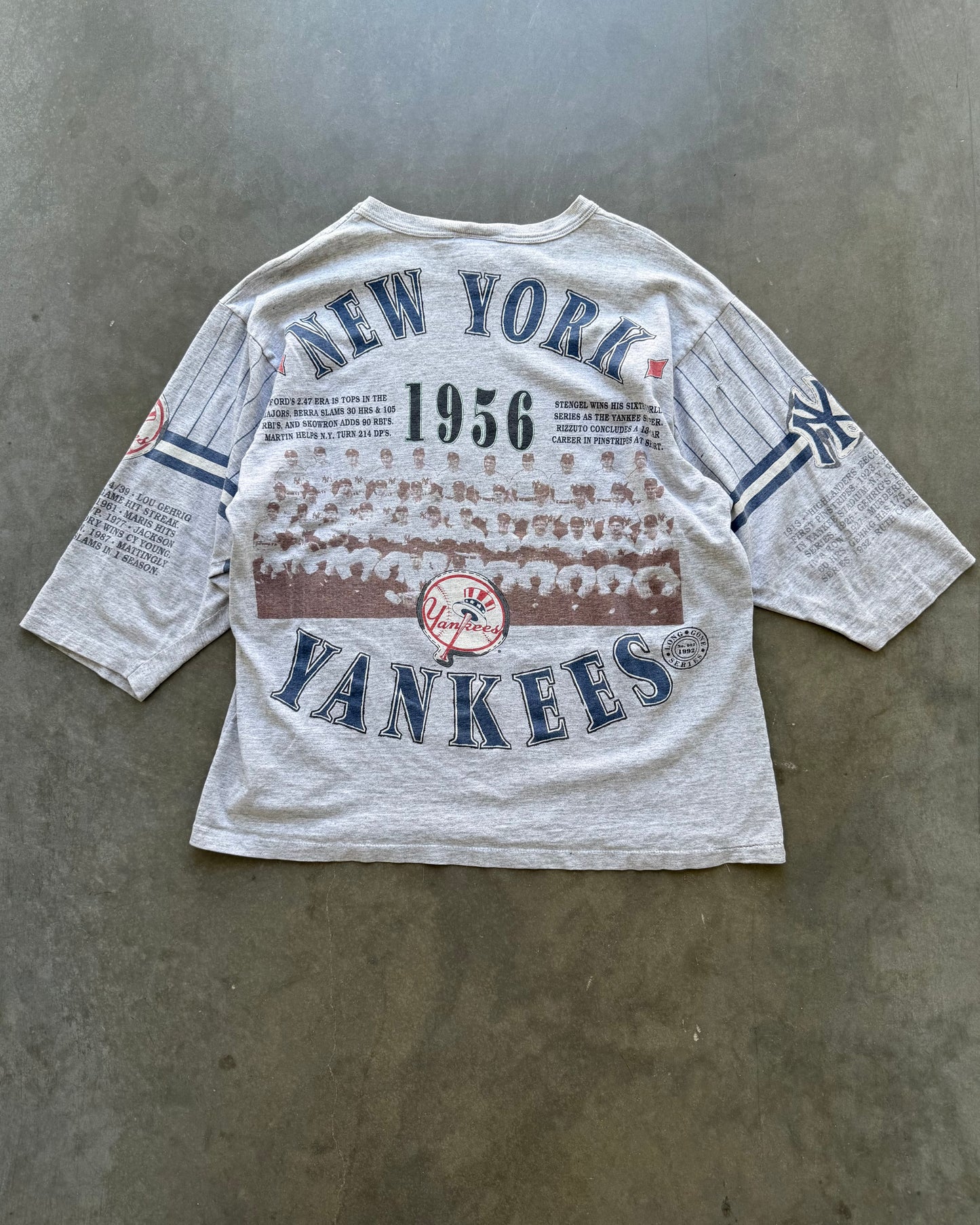 Vintage New York Yankees AOP Longsleeve - L