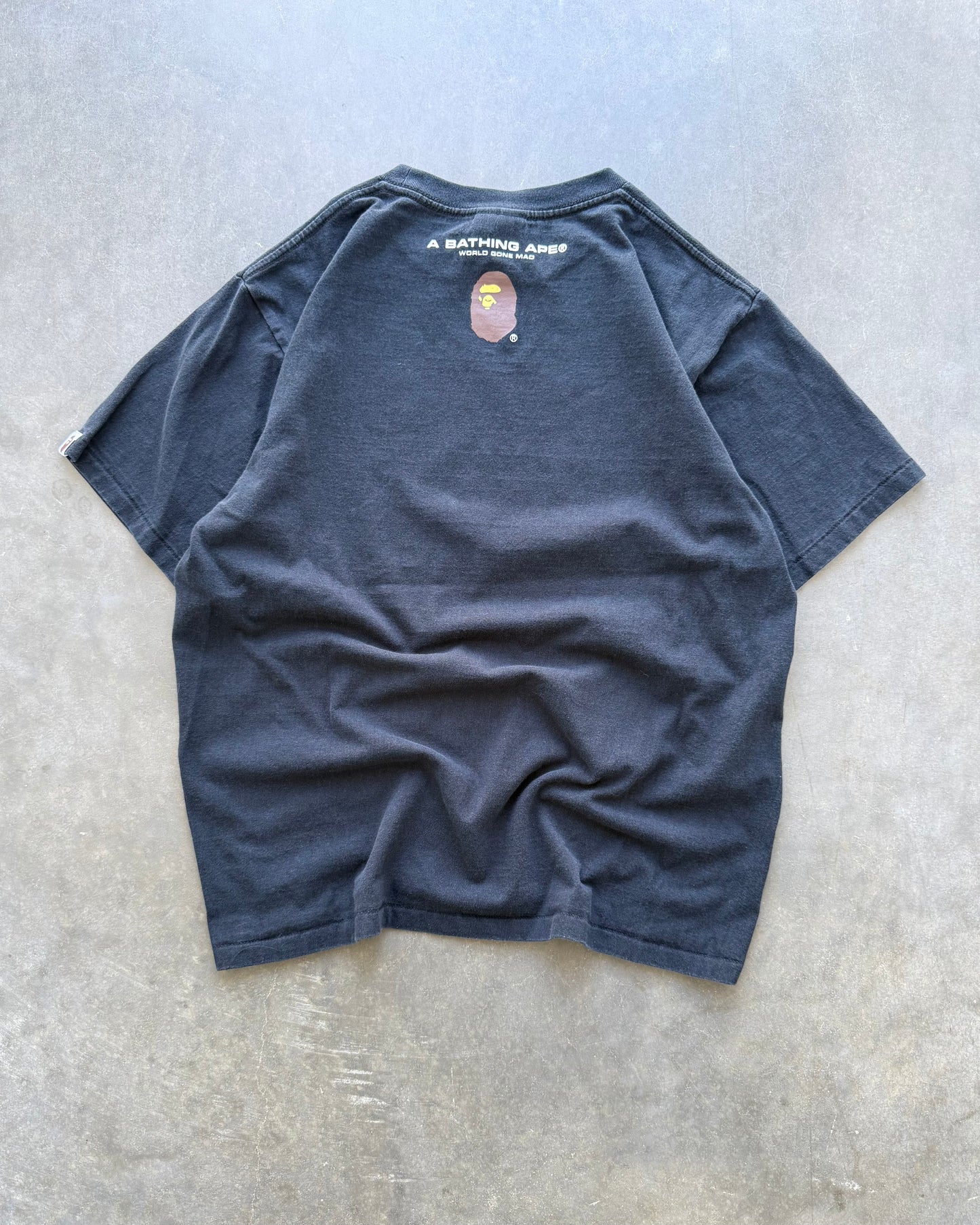 BAPE World Gone Mad Tee - M
