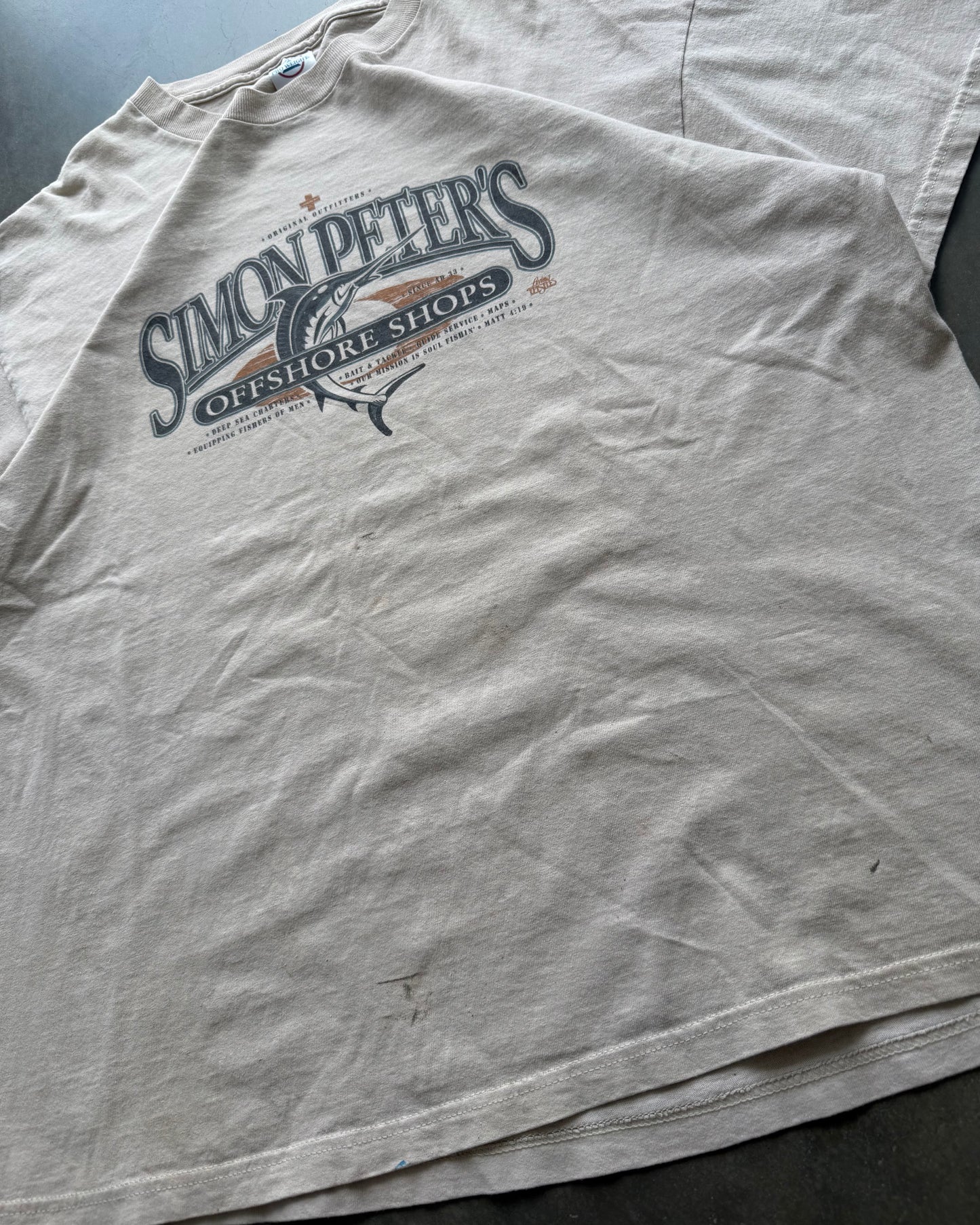 Vintage Offshore Shops Jesus Tee - XL