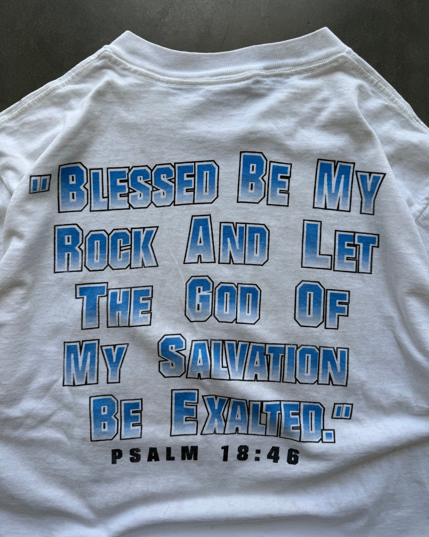 Vintage He's The Rock Jesus Tee - L