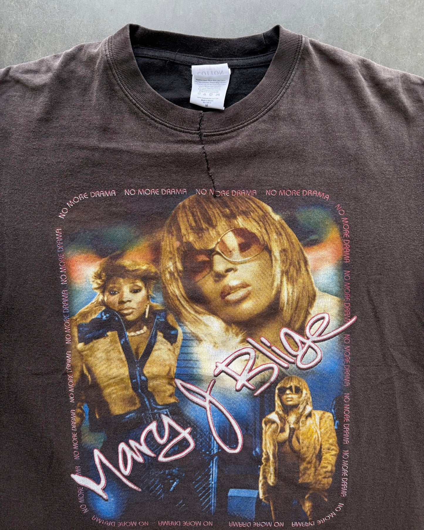 Vintage Mary J. Blige Faded Tee - M