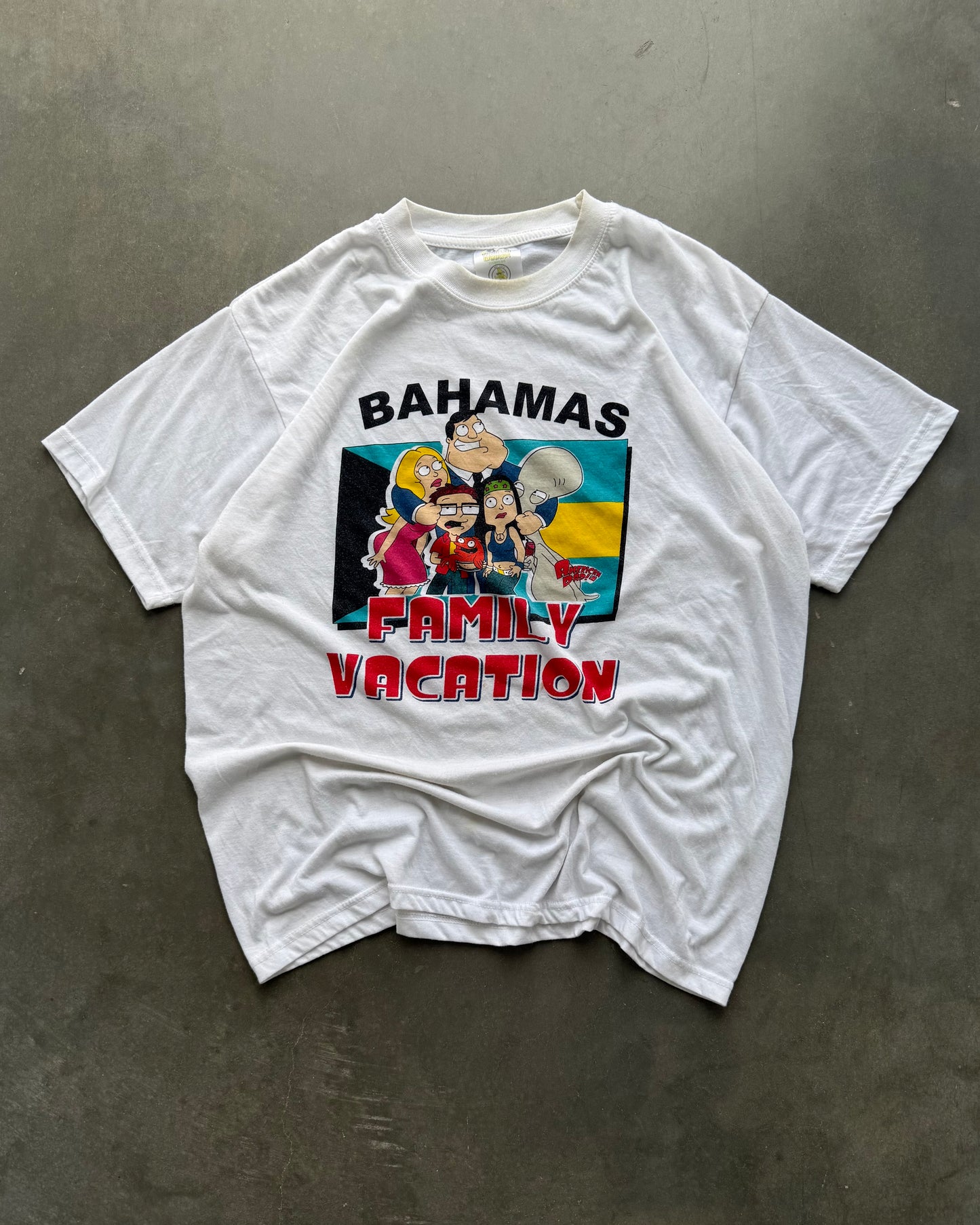 Vintage American Dad Bahamas Tee - L