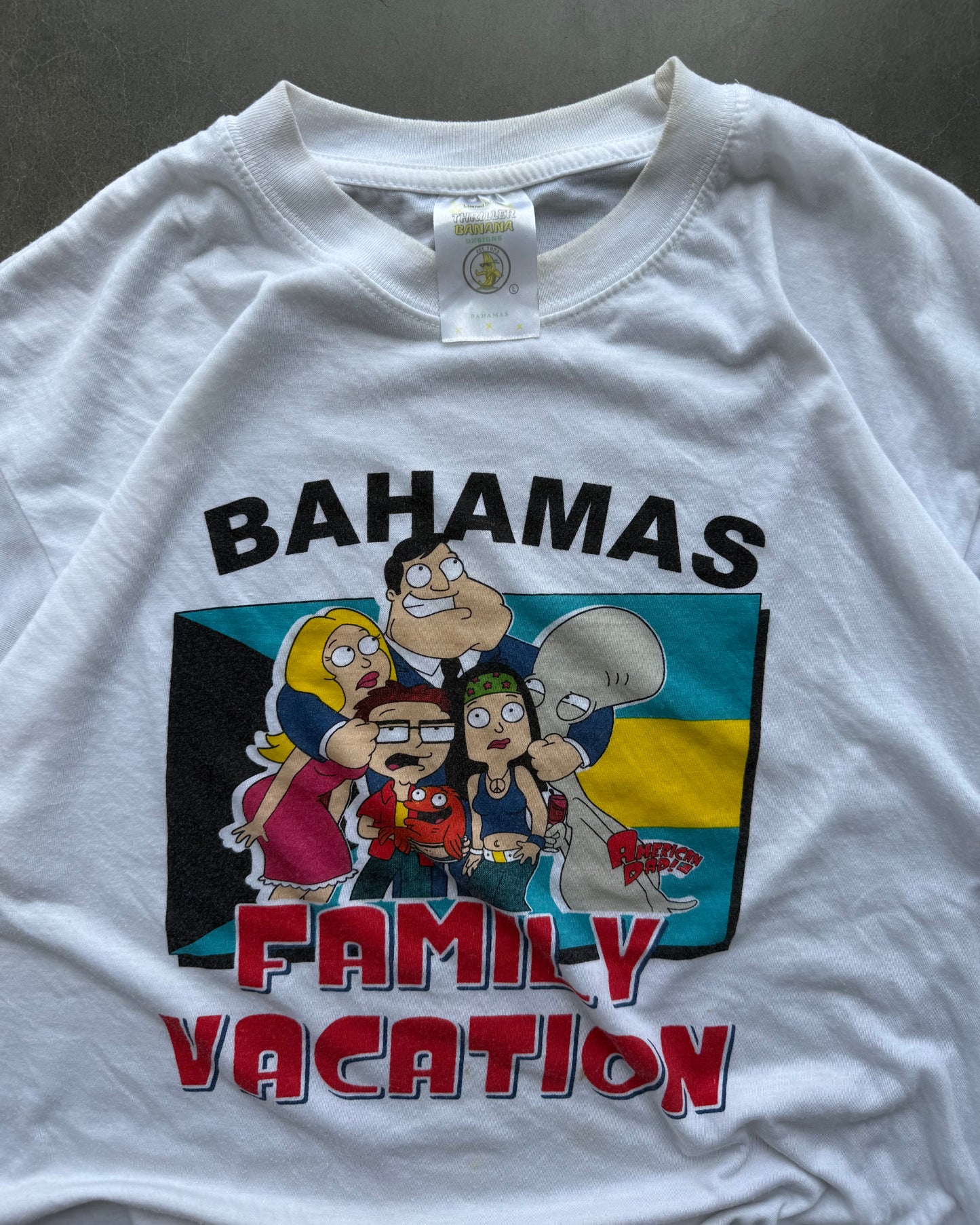 Vintage American Dad Bahamas Tee - L