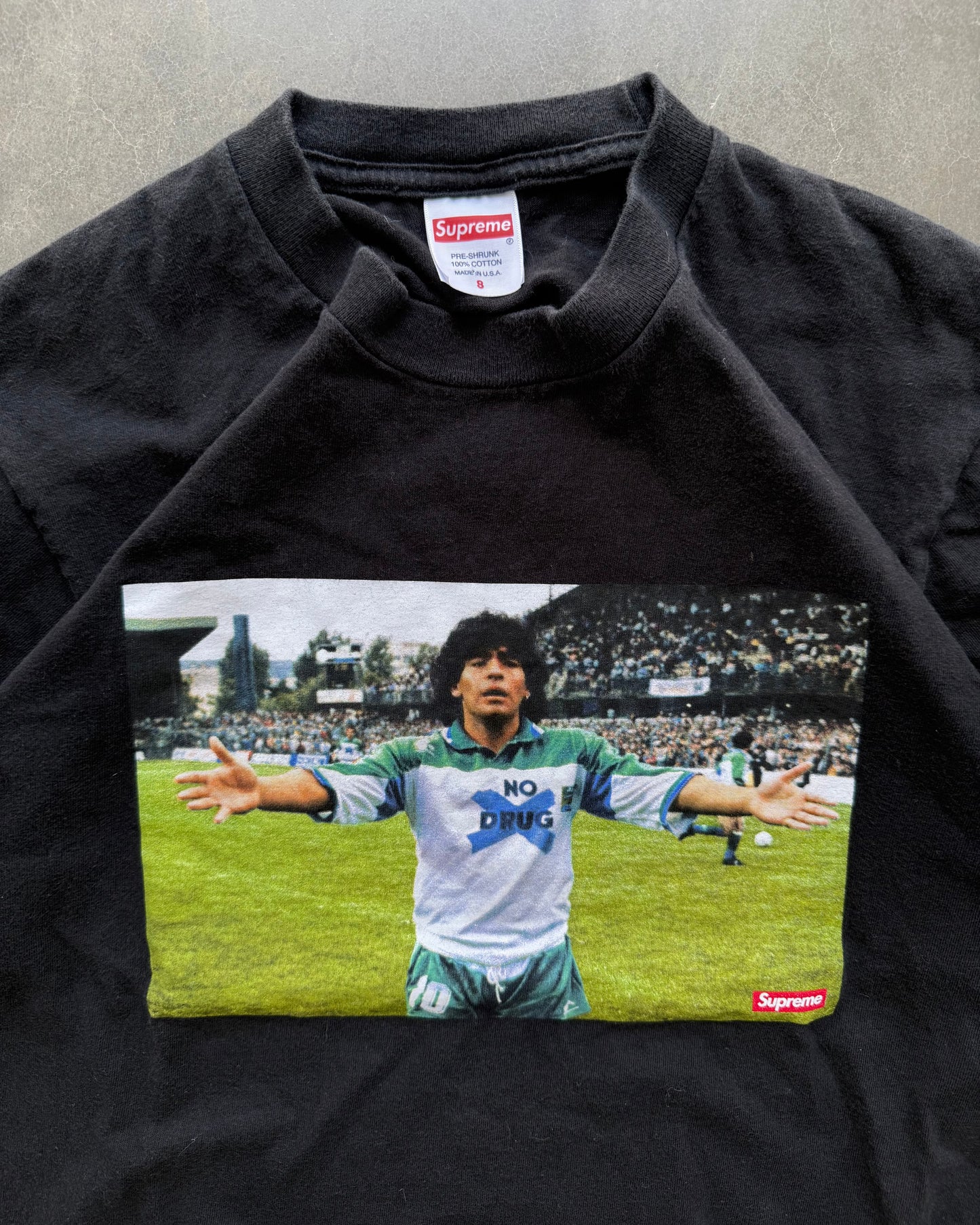 Supreme Diego Maradona No Drug Tee - S