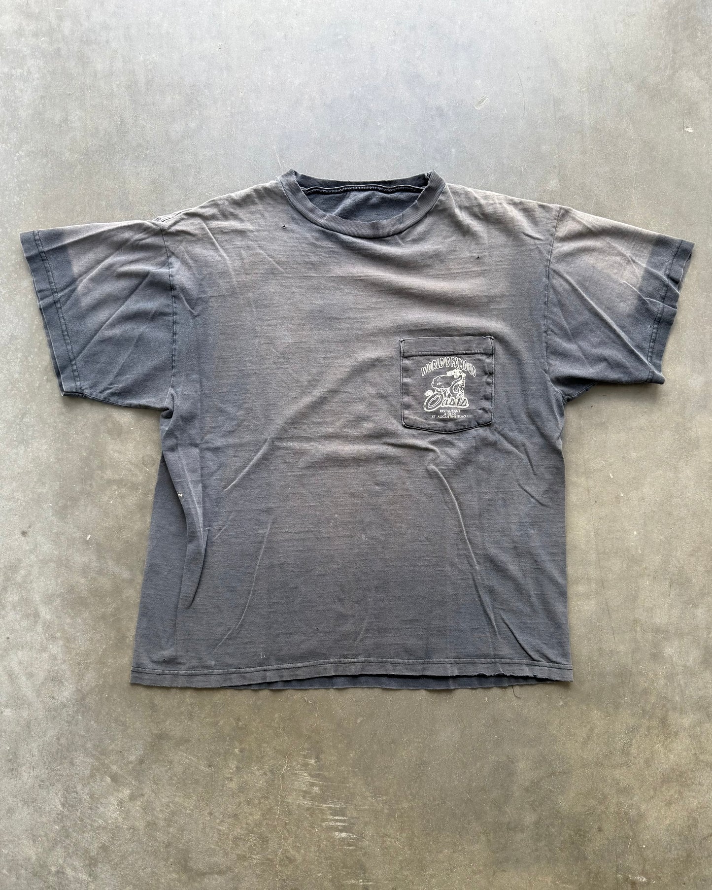 Vintage Bike Week Faded & Distressed Tee - L