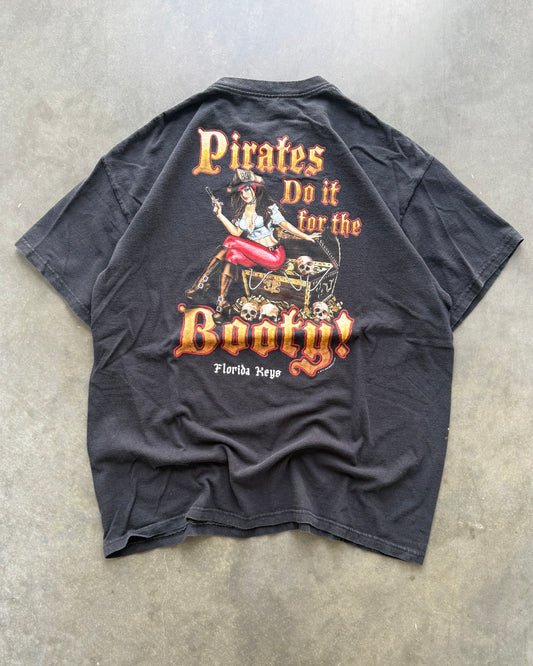 Vintage Pirate Booty Tee - L