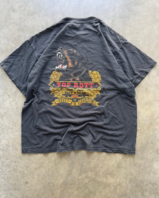 Vintage Top Rott Ruff Wear Tee - XL