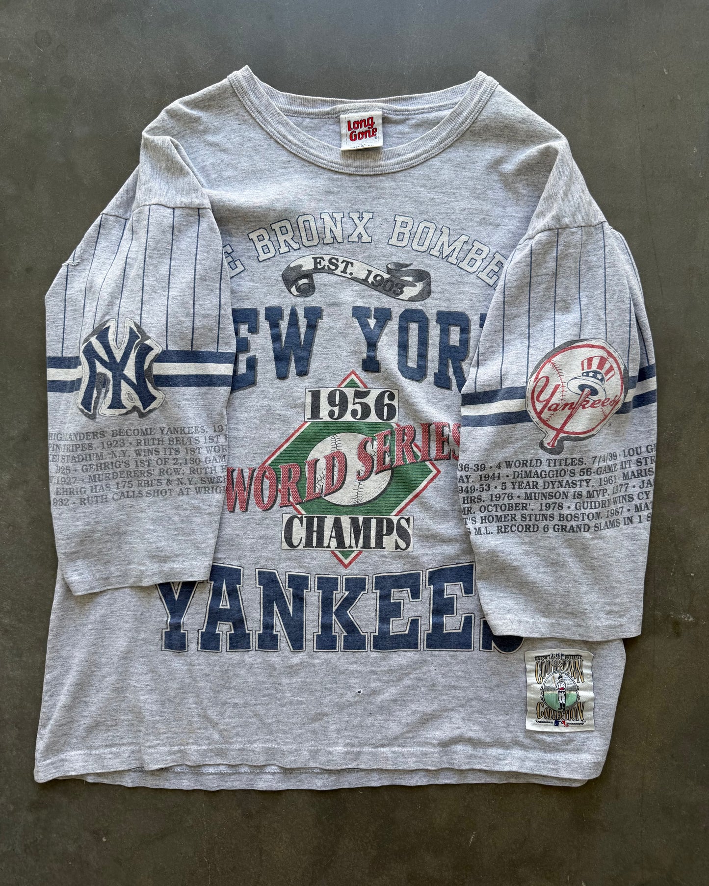 Vintage New York Yankees AOP Longsleeve - L