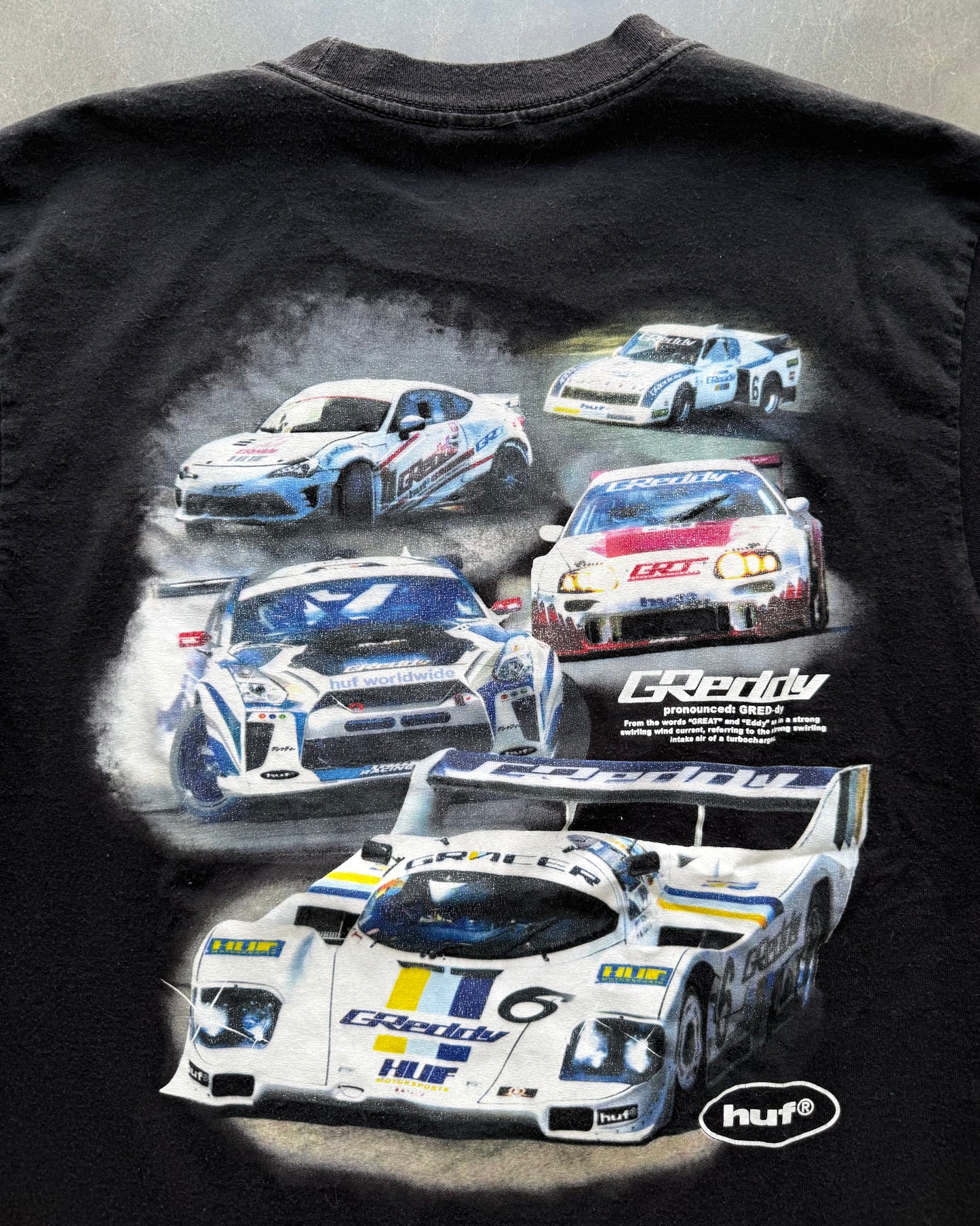 HUF x GReddy Car Tee - S