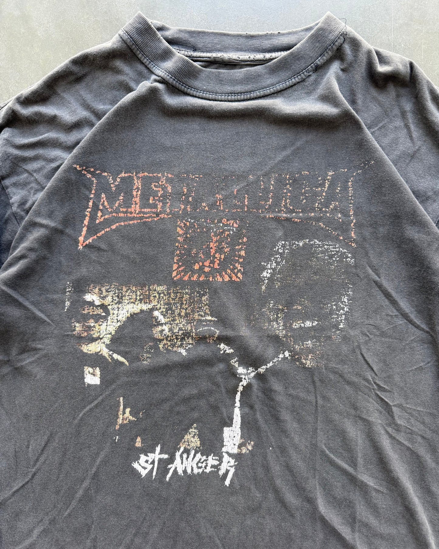 Vintage Metallica Euro Faded Tee - M