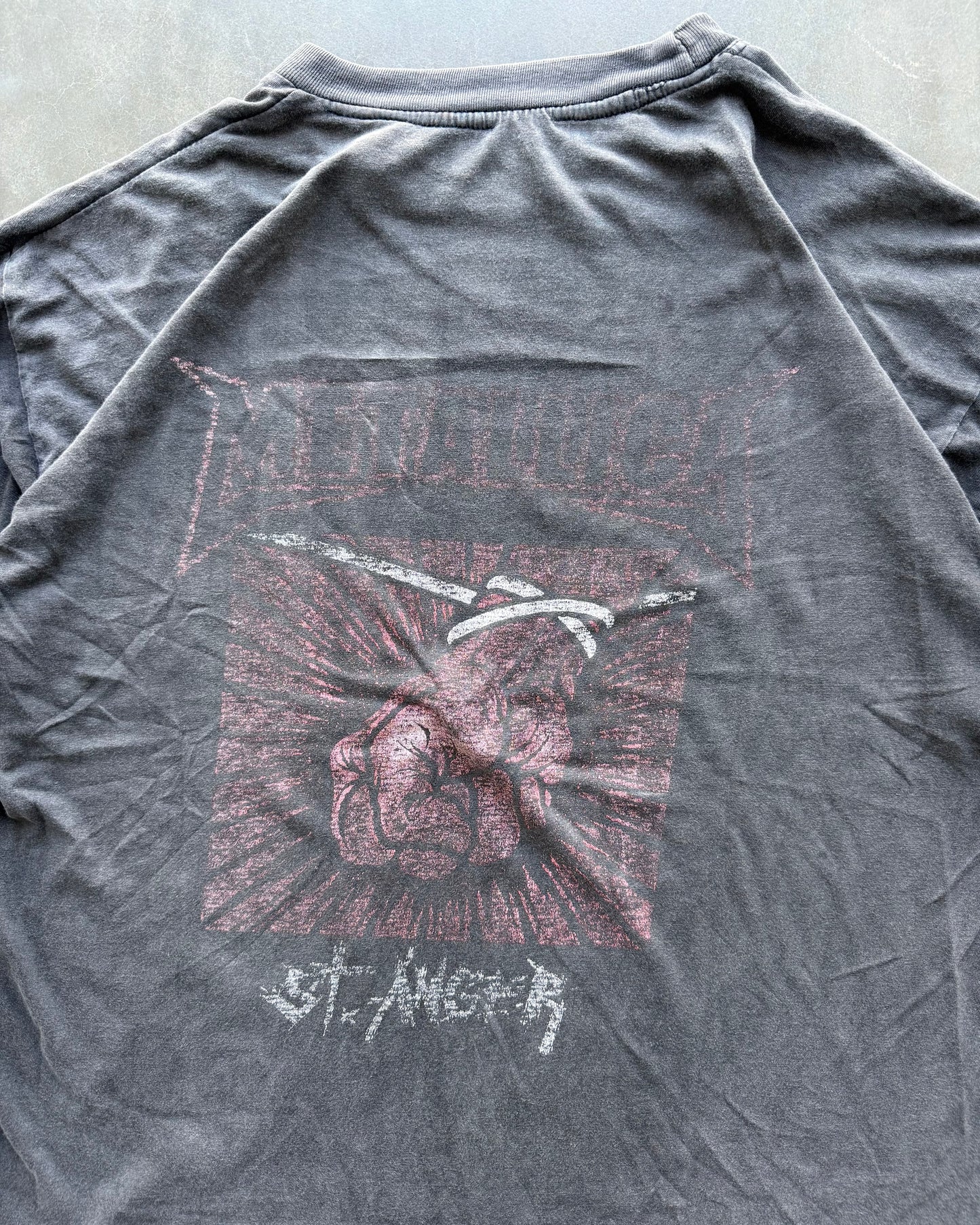 Vintage Metallica Euro Faded Tee - M
