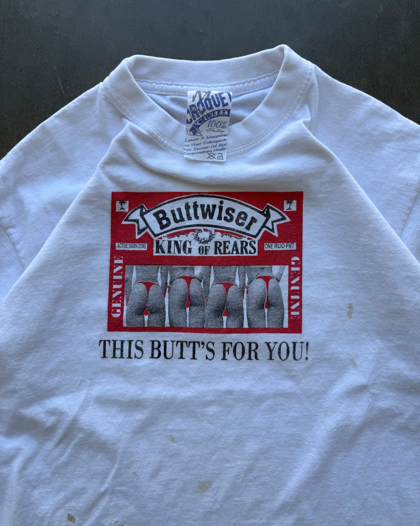 Vintage Buttweiser Tee - M