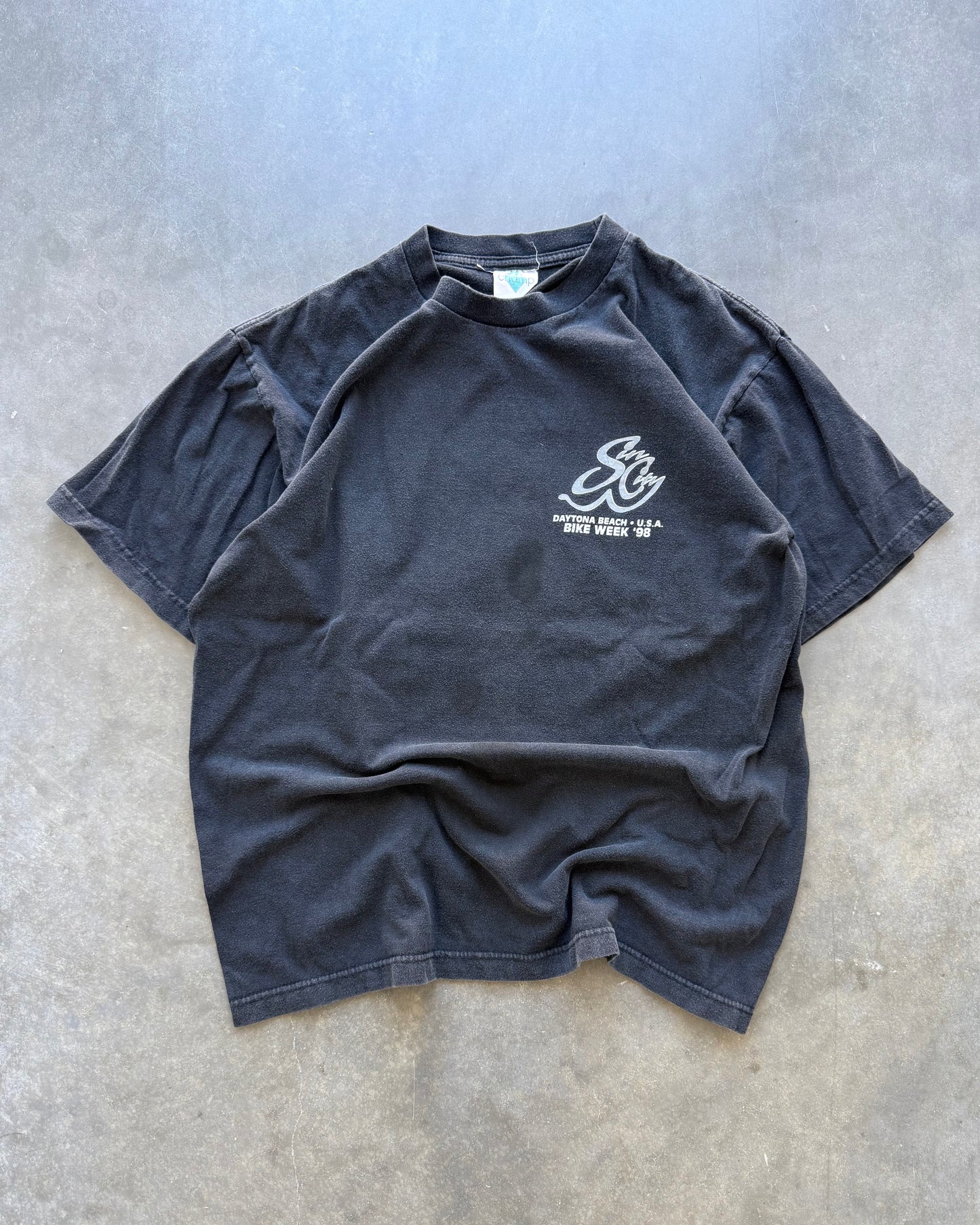 Vintage Sin City Bike Week Tee - L