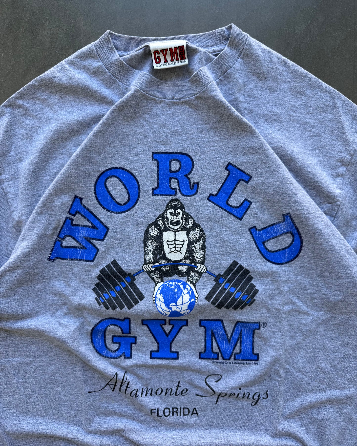 Vintage World Gym Tee - XL