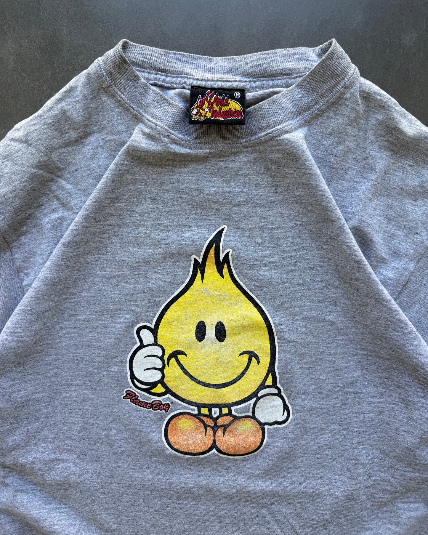 Vintage World Industries Flame Boy Tee - M