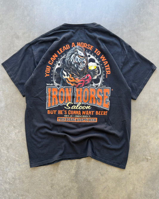 Iron Horse Saloon Beer Tee - L