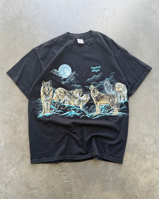 Vintage Wolves Nature Tee - XL