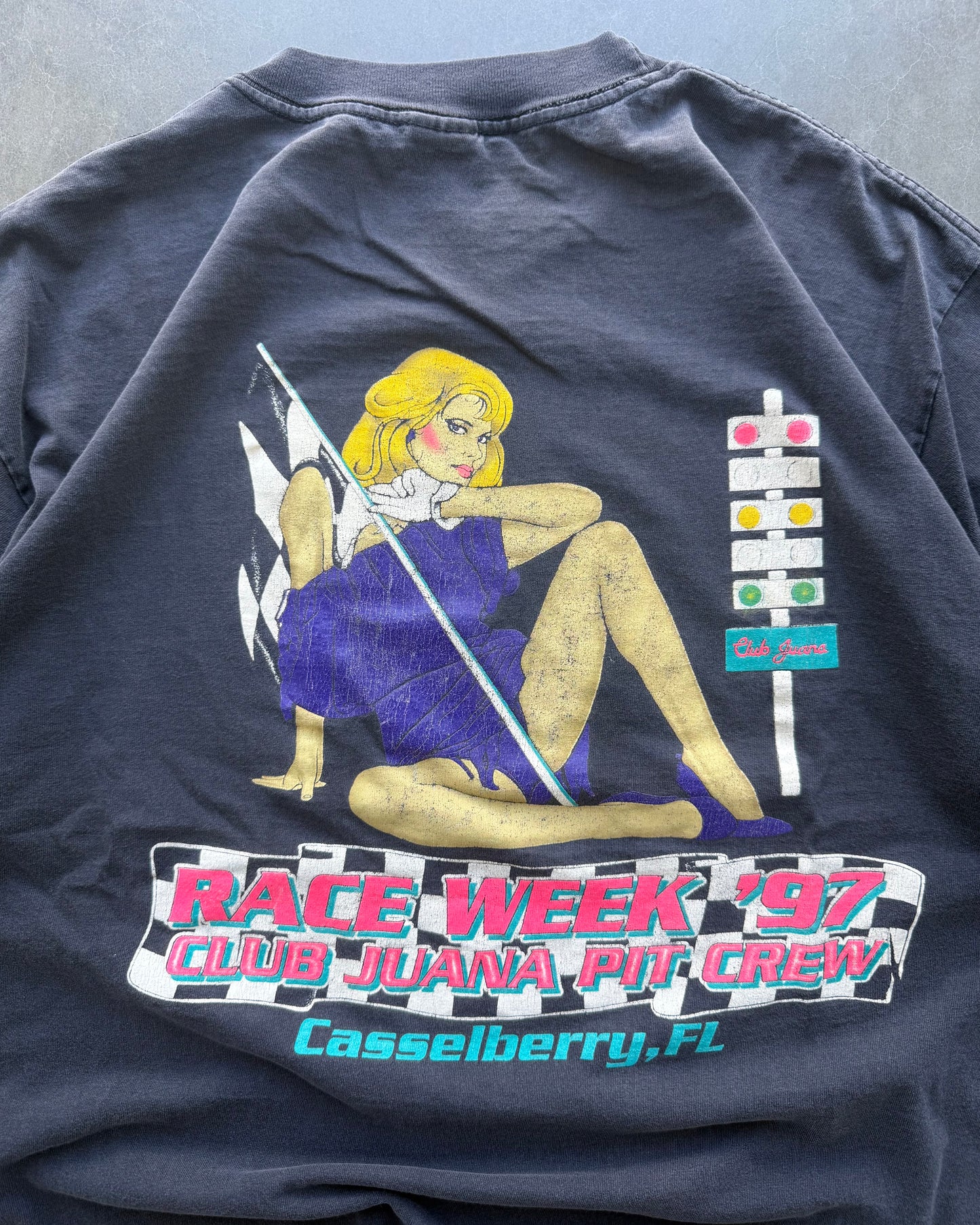 Vintage Club Juana Race Week Tee - XL