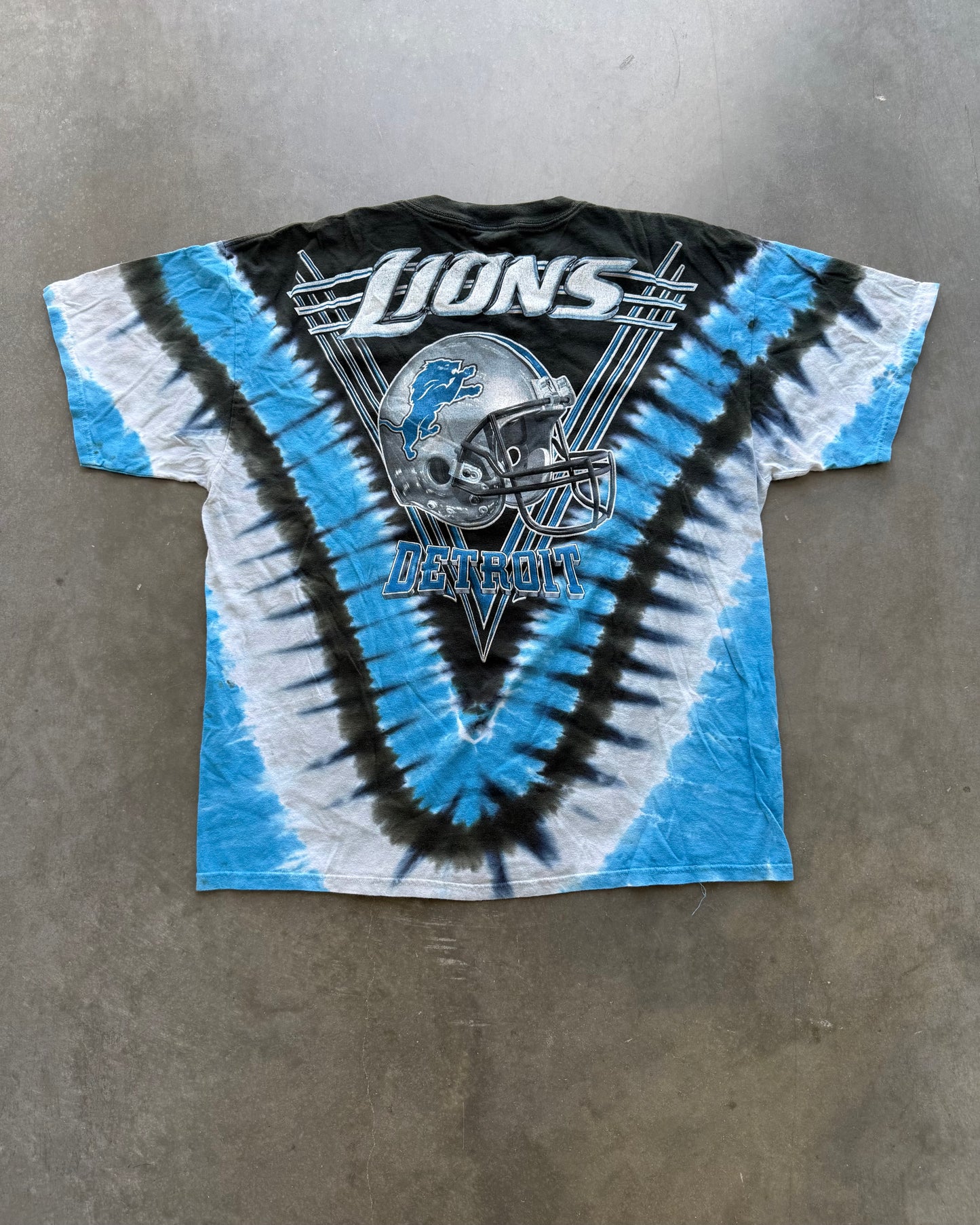 Detroit Lions NFL Tie Dye Tee - XL