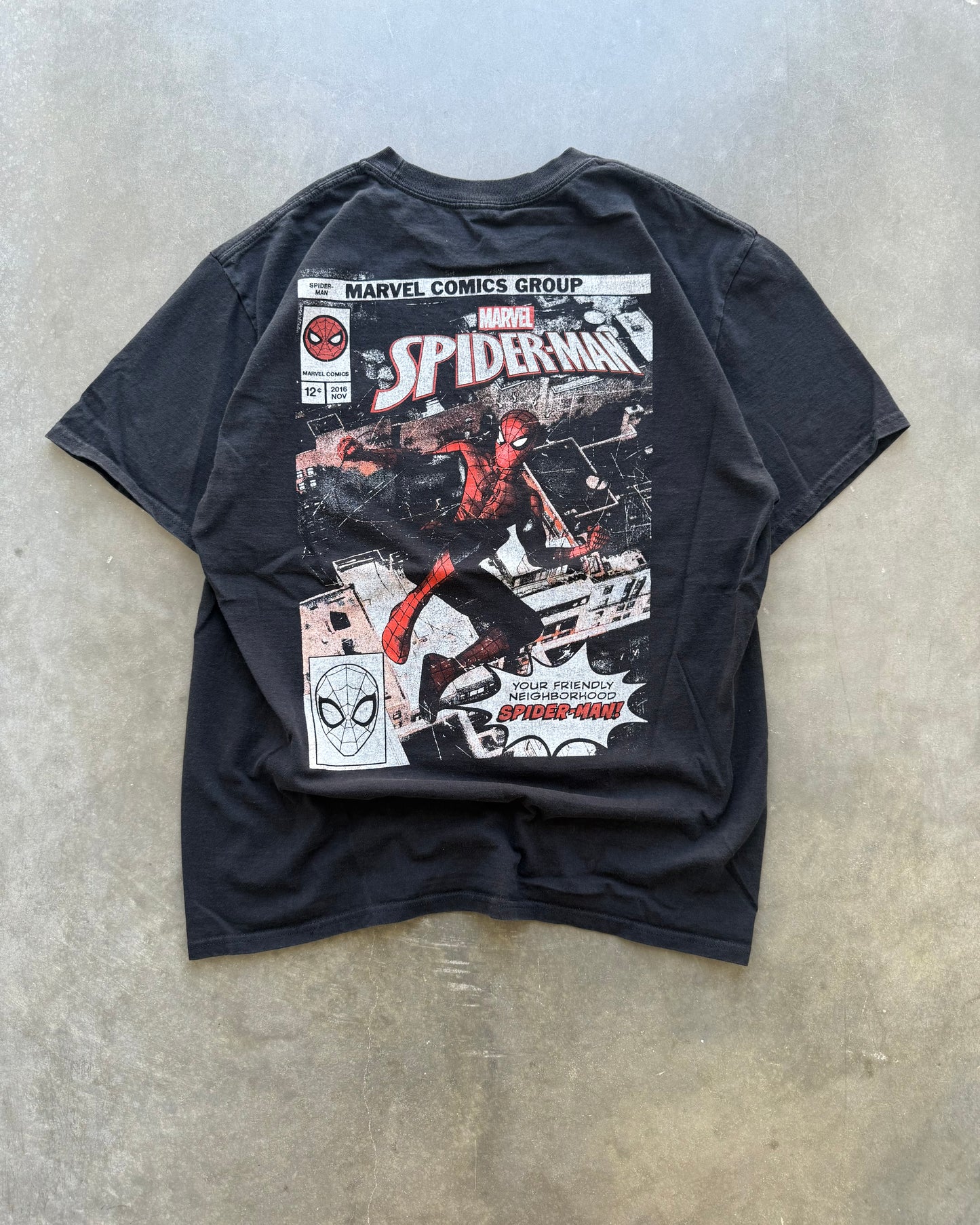 Spider-Man Marvel Comic Tee - L