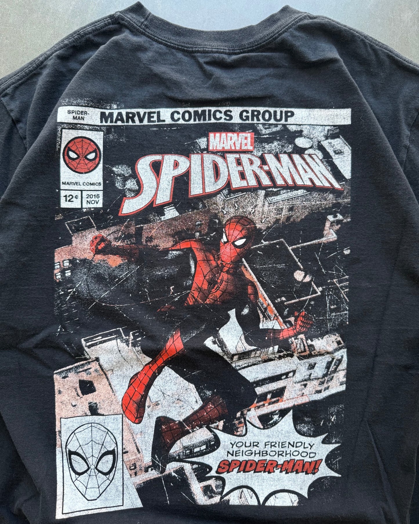 Spider-Man Marvel Comic Tee - L