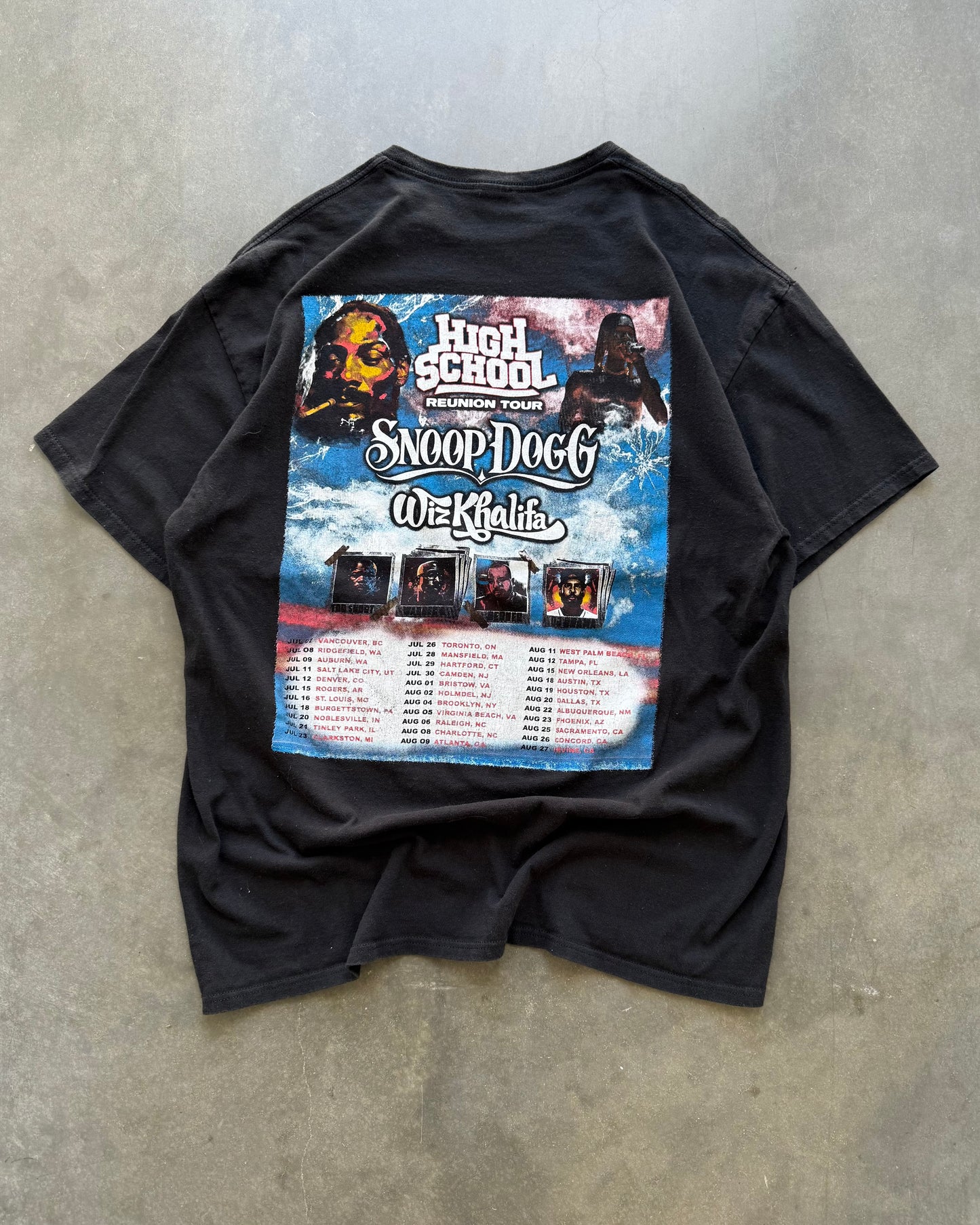 Snoop Dogg x Wiz Khalifa Tee - L