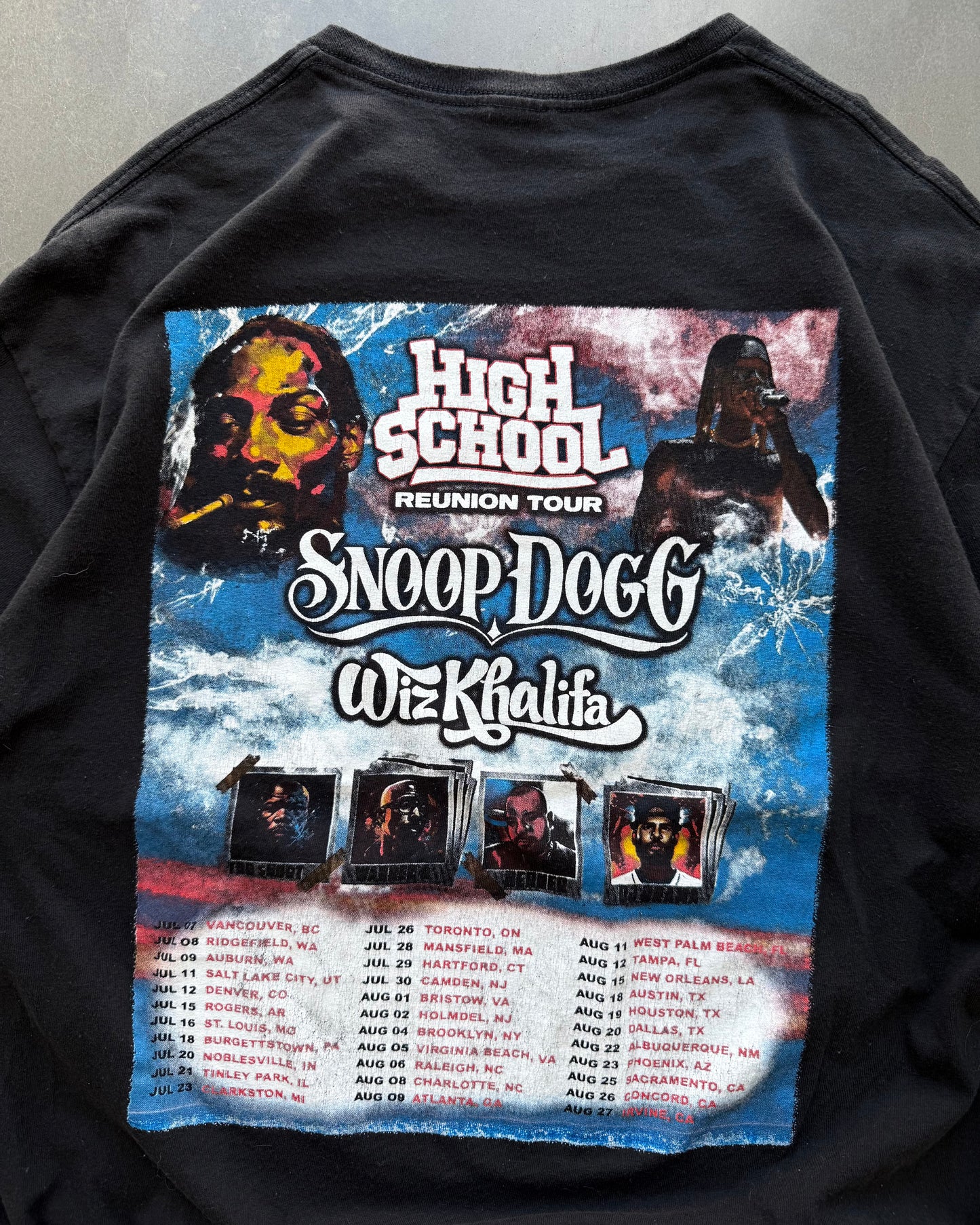 Snoop Dogg x Wiz Khalifa Tee - L