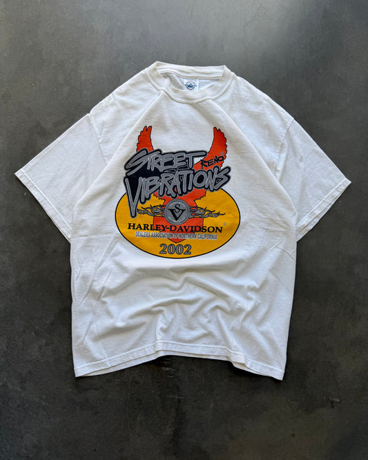 Vintage Harley Davidson Street Vibrations Tee - L