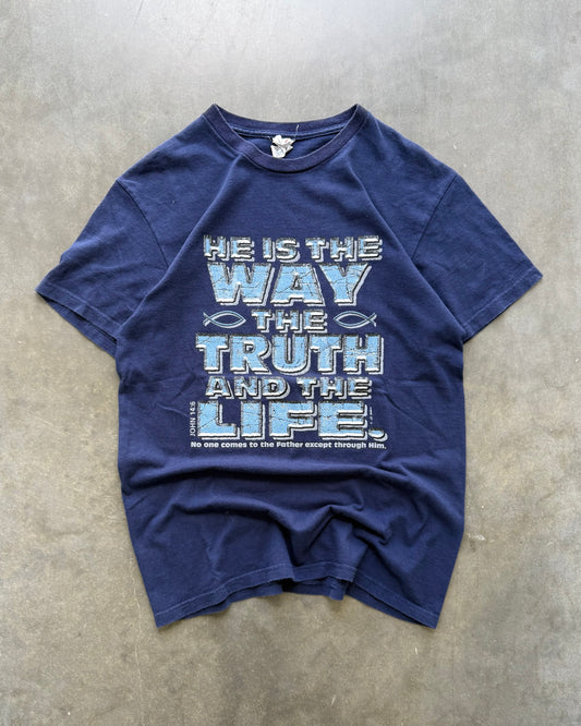 Vintage He Is The Way Tee - M