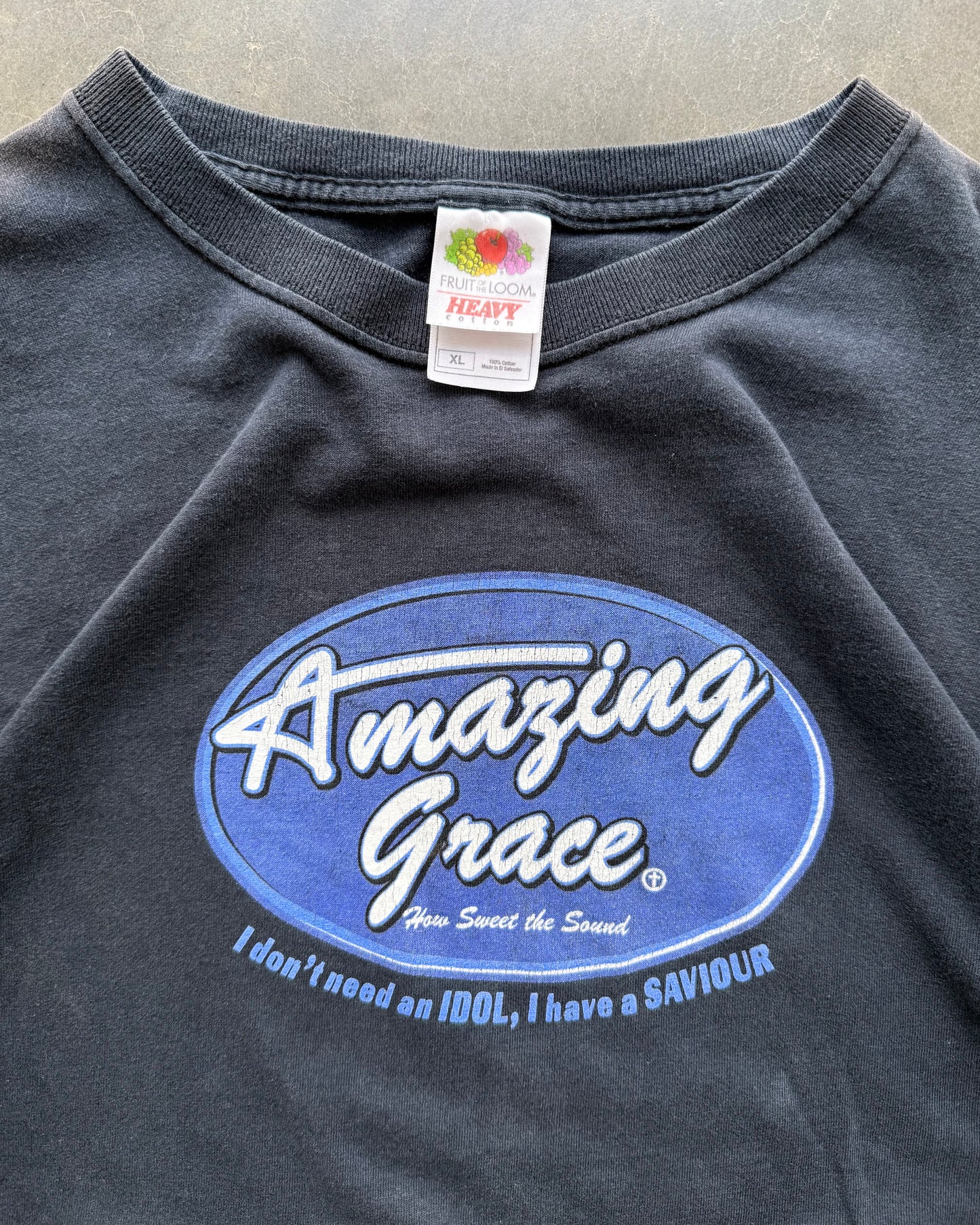 Vintage Amazing Grace Jesus Tee - XL