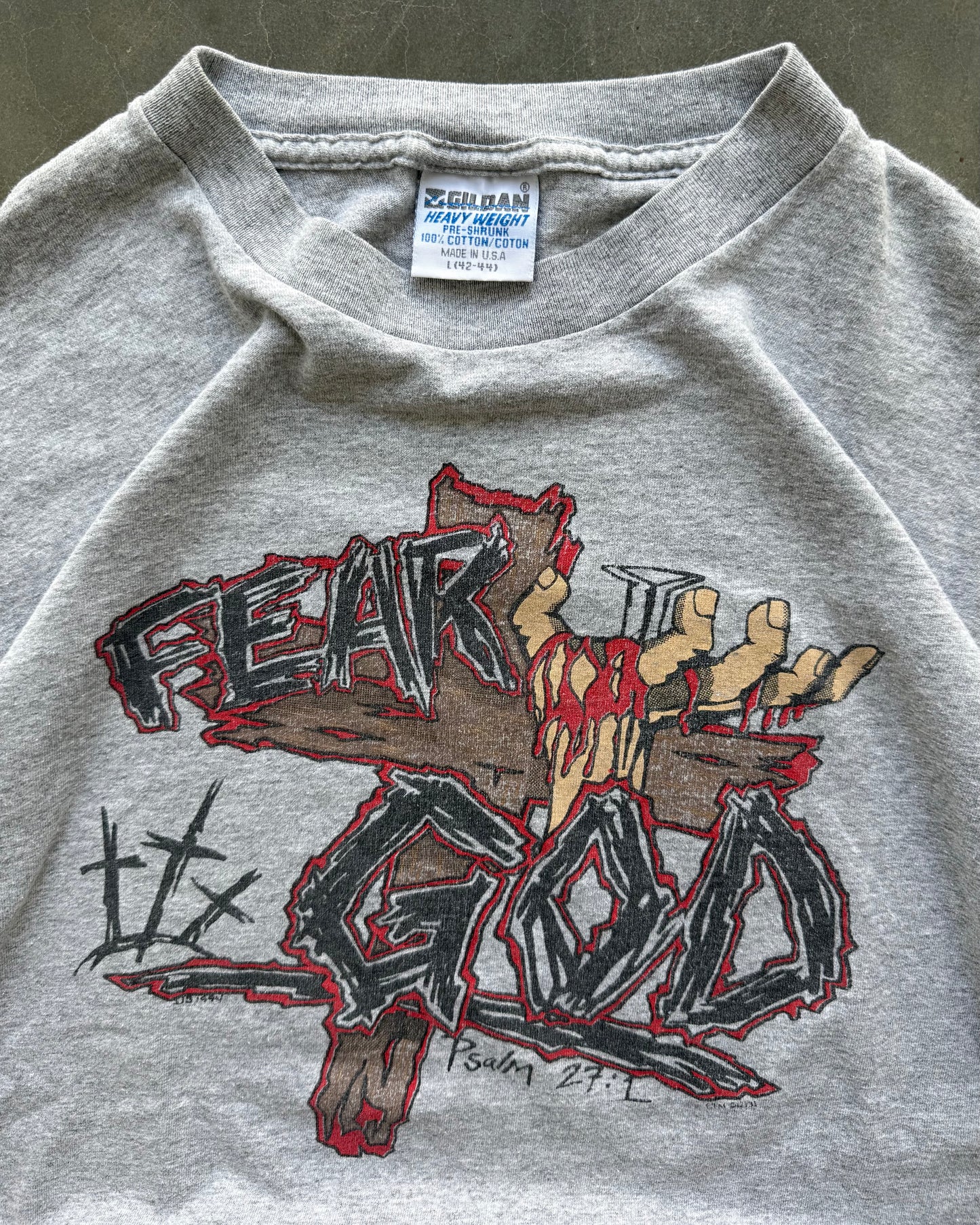 Vintage Fear God Jesus Tee - L