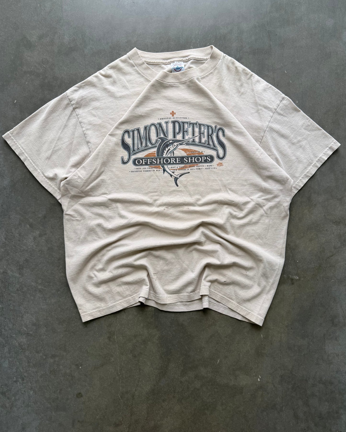 Vintage Offshore Shops Jesus Tee - XL
