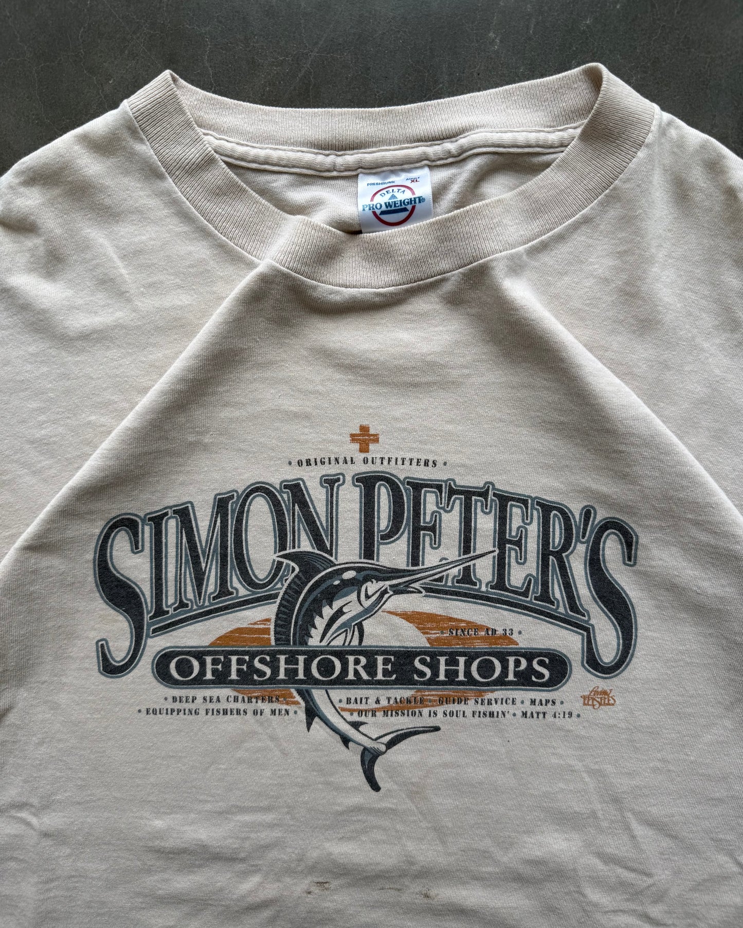 Vintage Offshore Shops Jesus Tee - XL