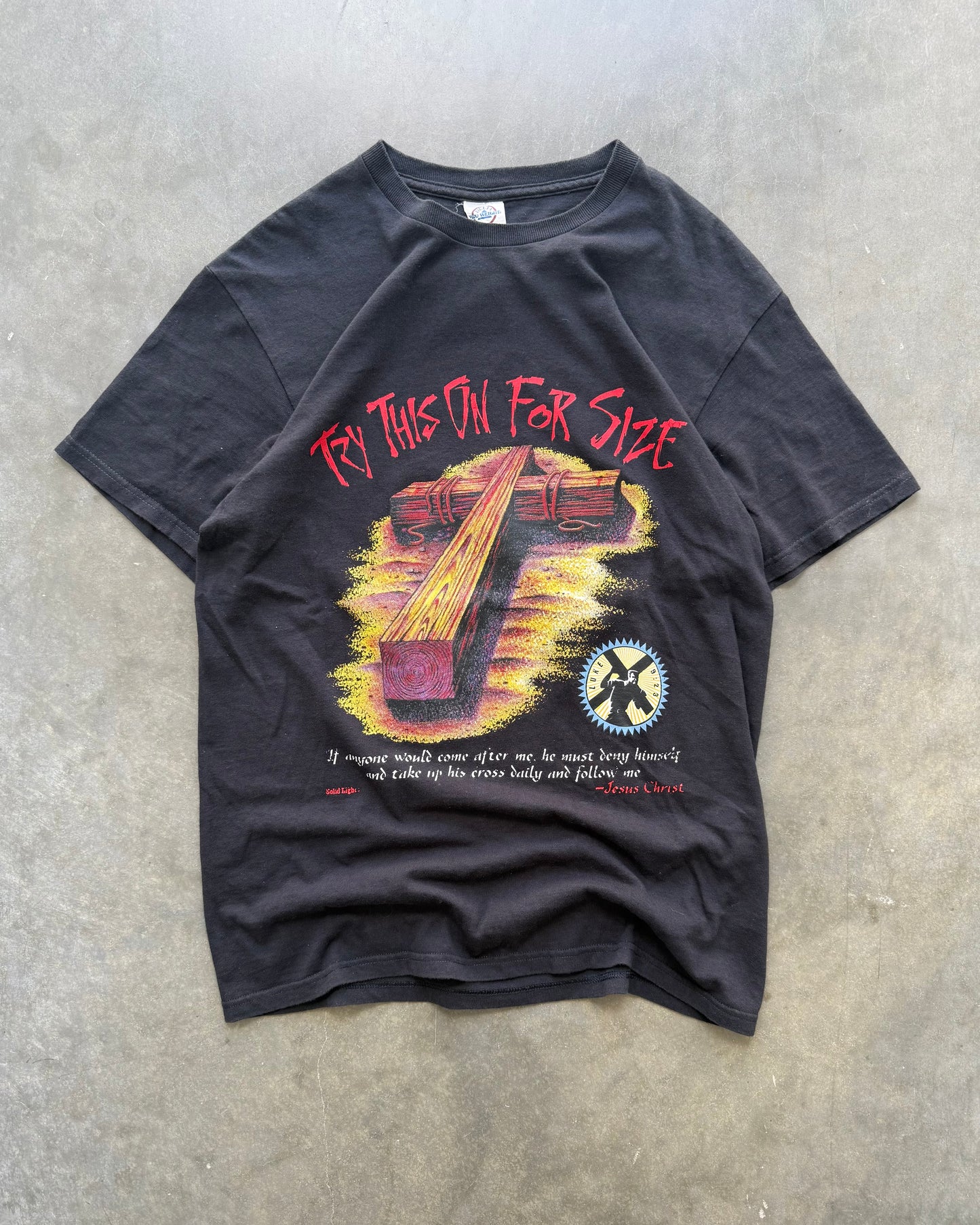 Vintage Try This On For Size Tee - M
