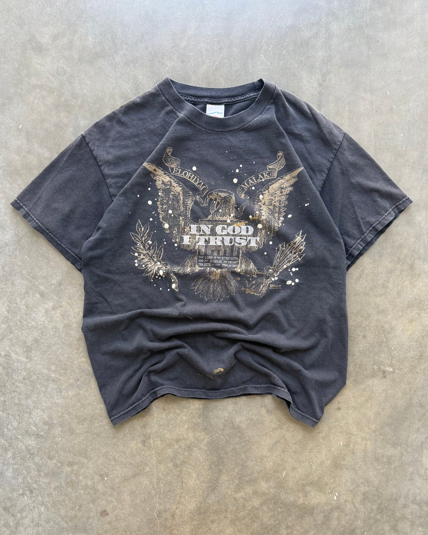 Vintage In God I Trust Tee - L
