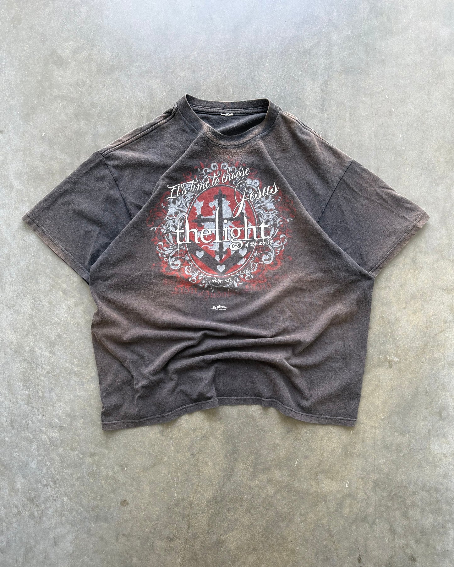 Y2K The Light Jesus Tee - L