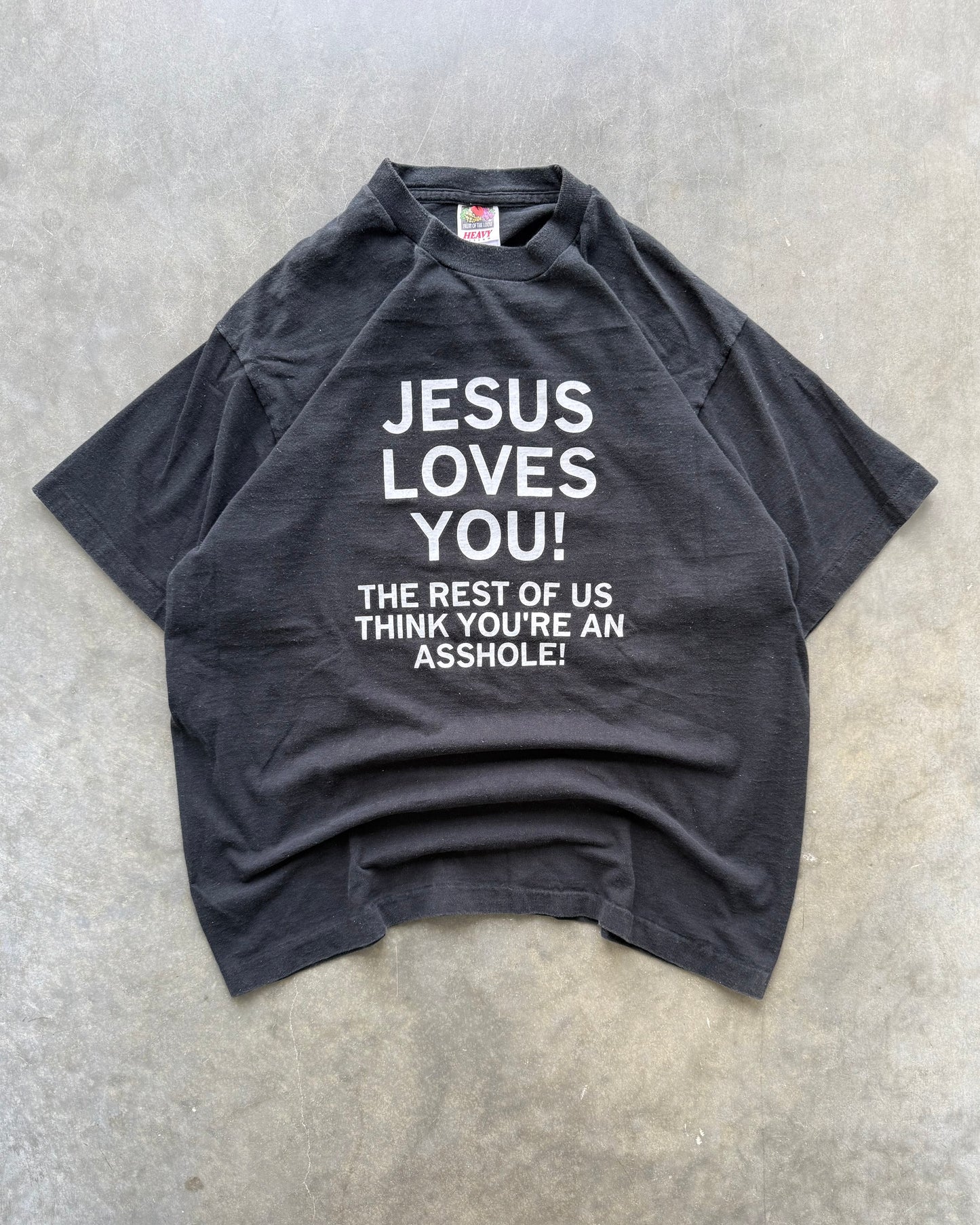 Vintage Jesus Loves You Tee - XL