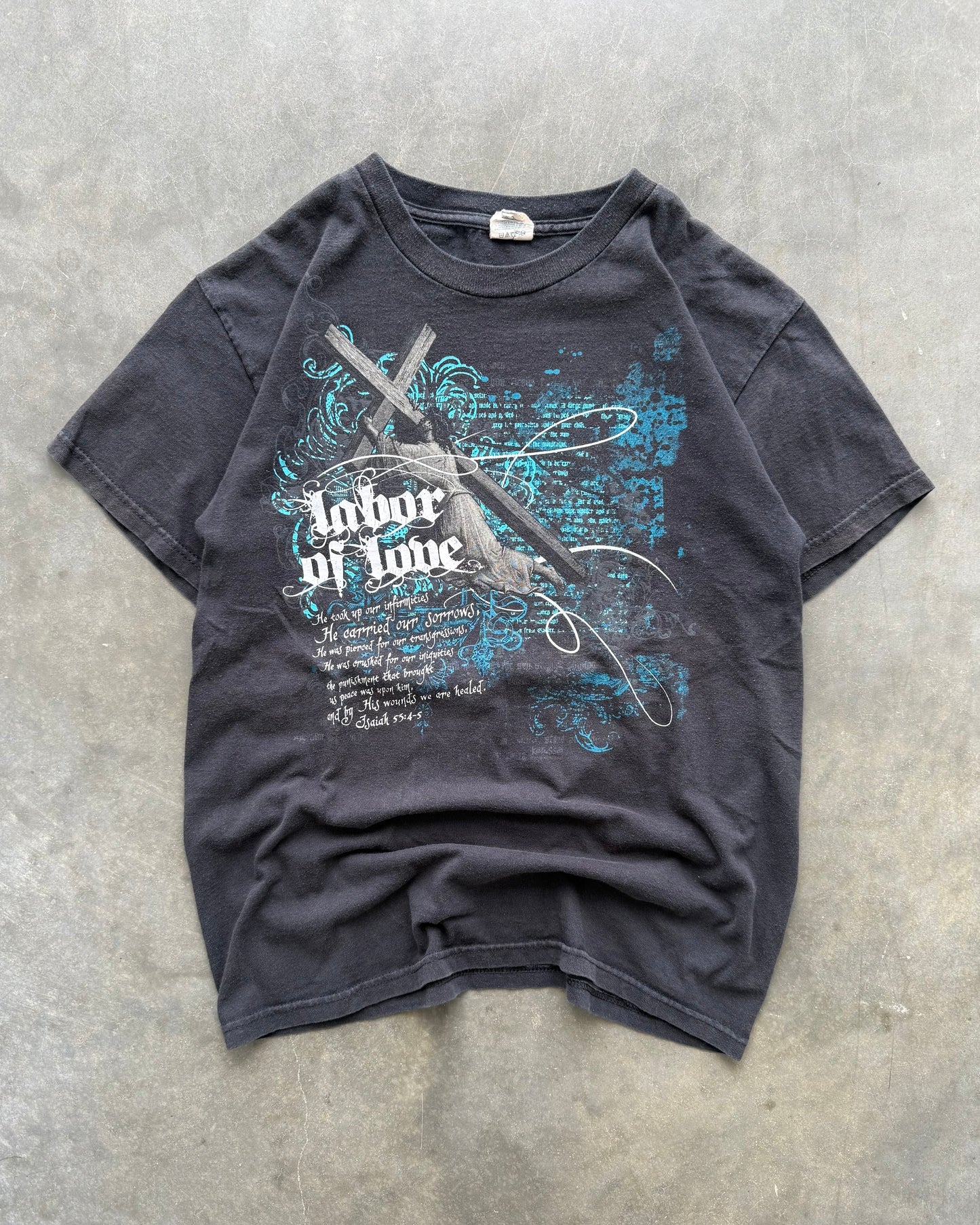 2000s Labor Of Love Jesus Tee - M