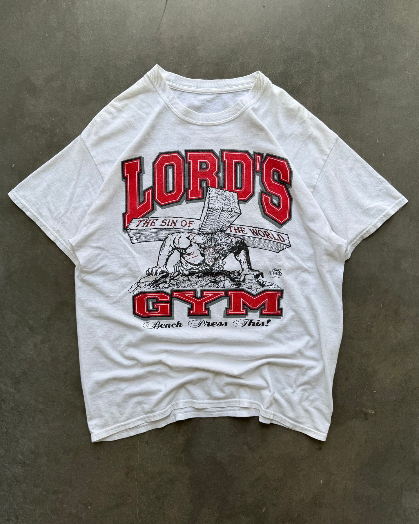 Vintage Lord's Gym Tee - L