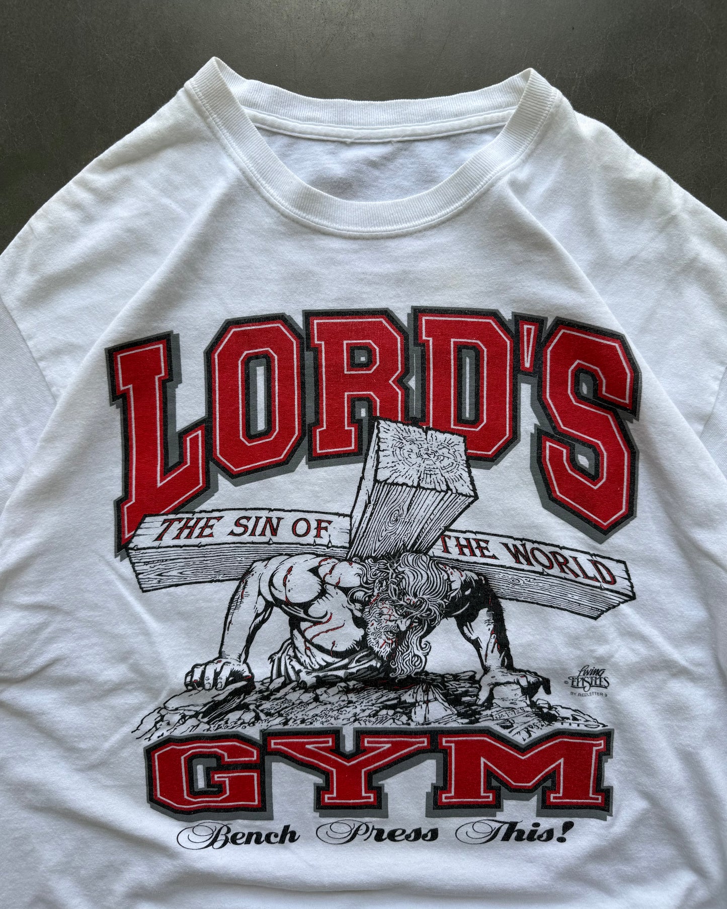 Vintage Lord's Gym Tee - L