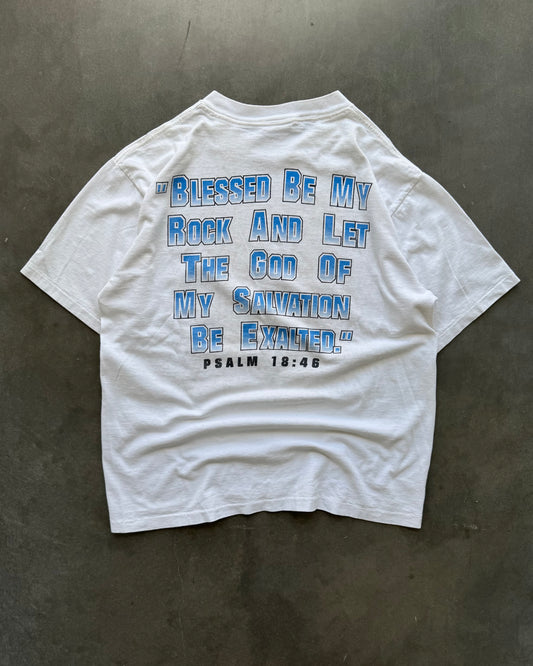 Vintage He's The Rock Jesus Tee - L