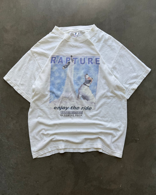 Vintage Rapture Jesus Tee - L
