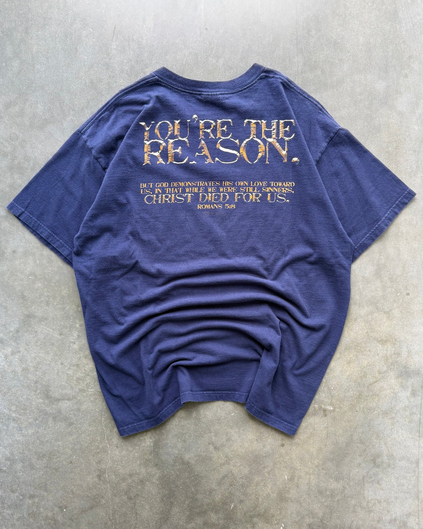 Vintage Jesus Died For a Reason Tee - XL
