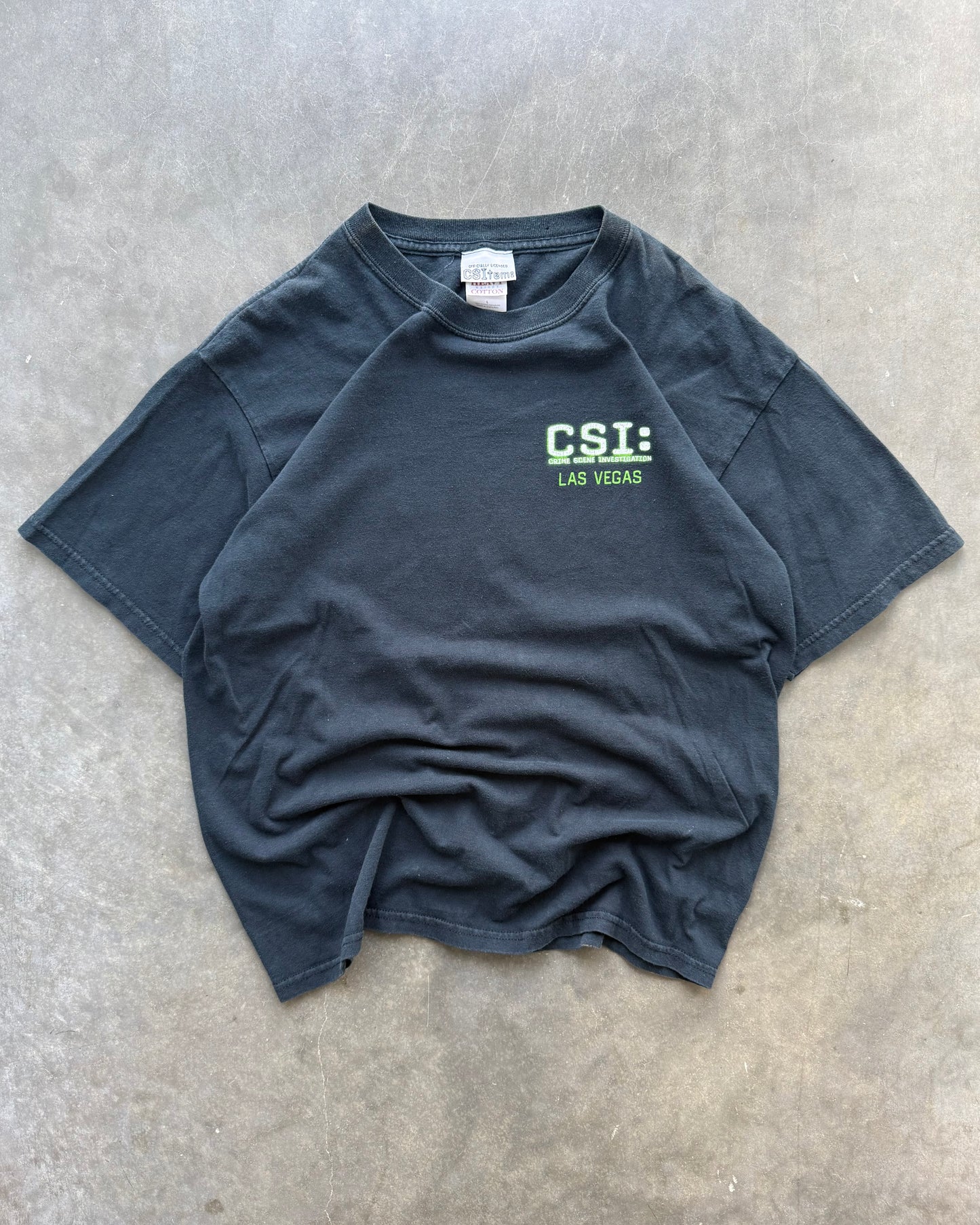 Vintage CSI Las Vegas Tee - L
