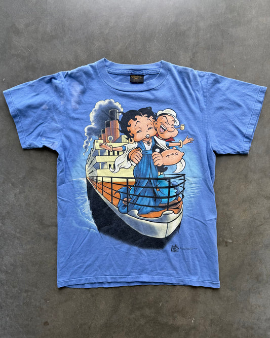 Vintage Betty Boop Popeye Titanic Tee - M