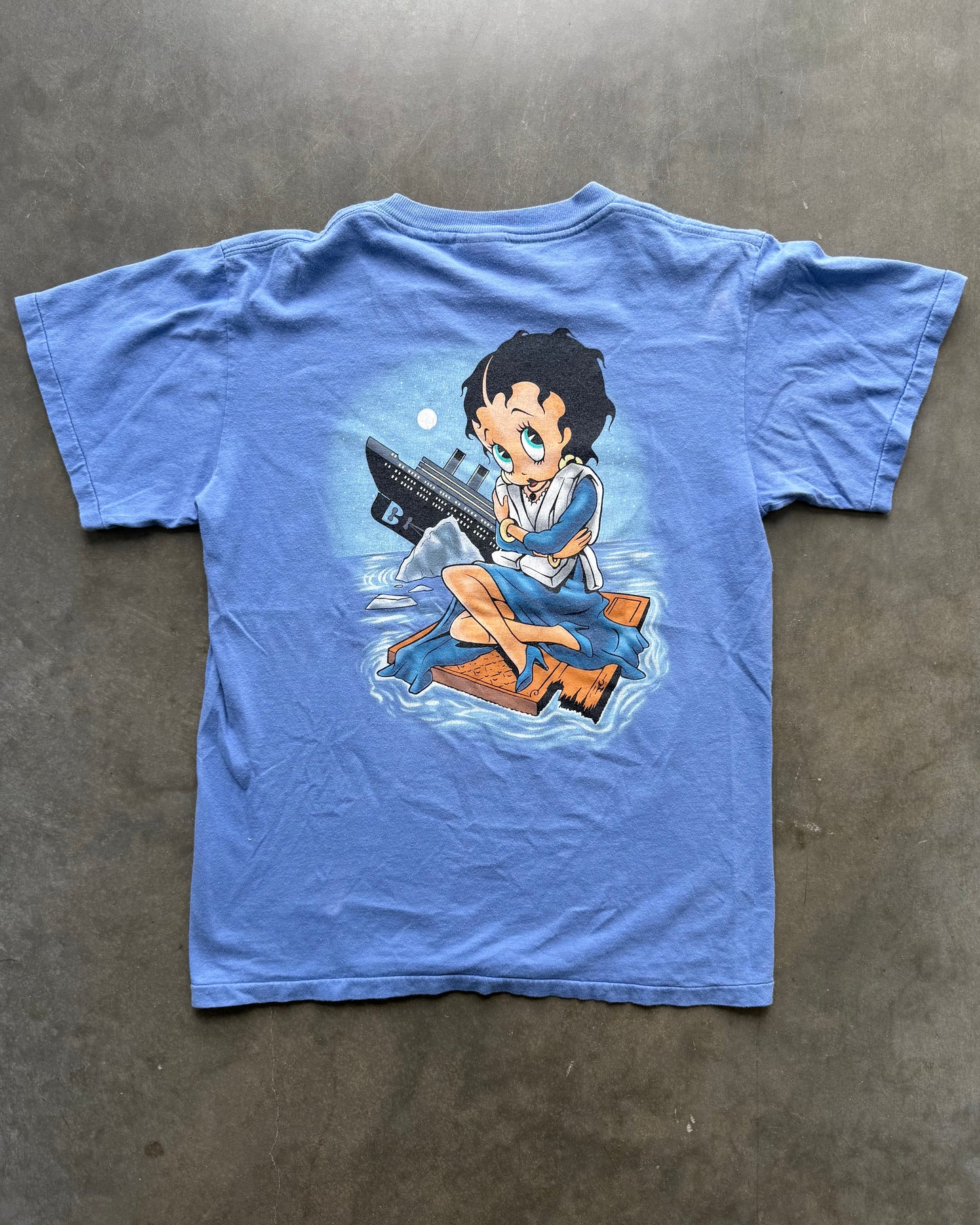 Vintage Betty Boop Popeye Titanic Tee - M
