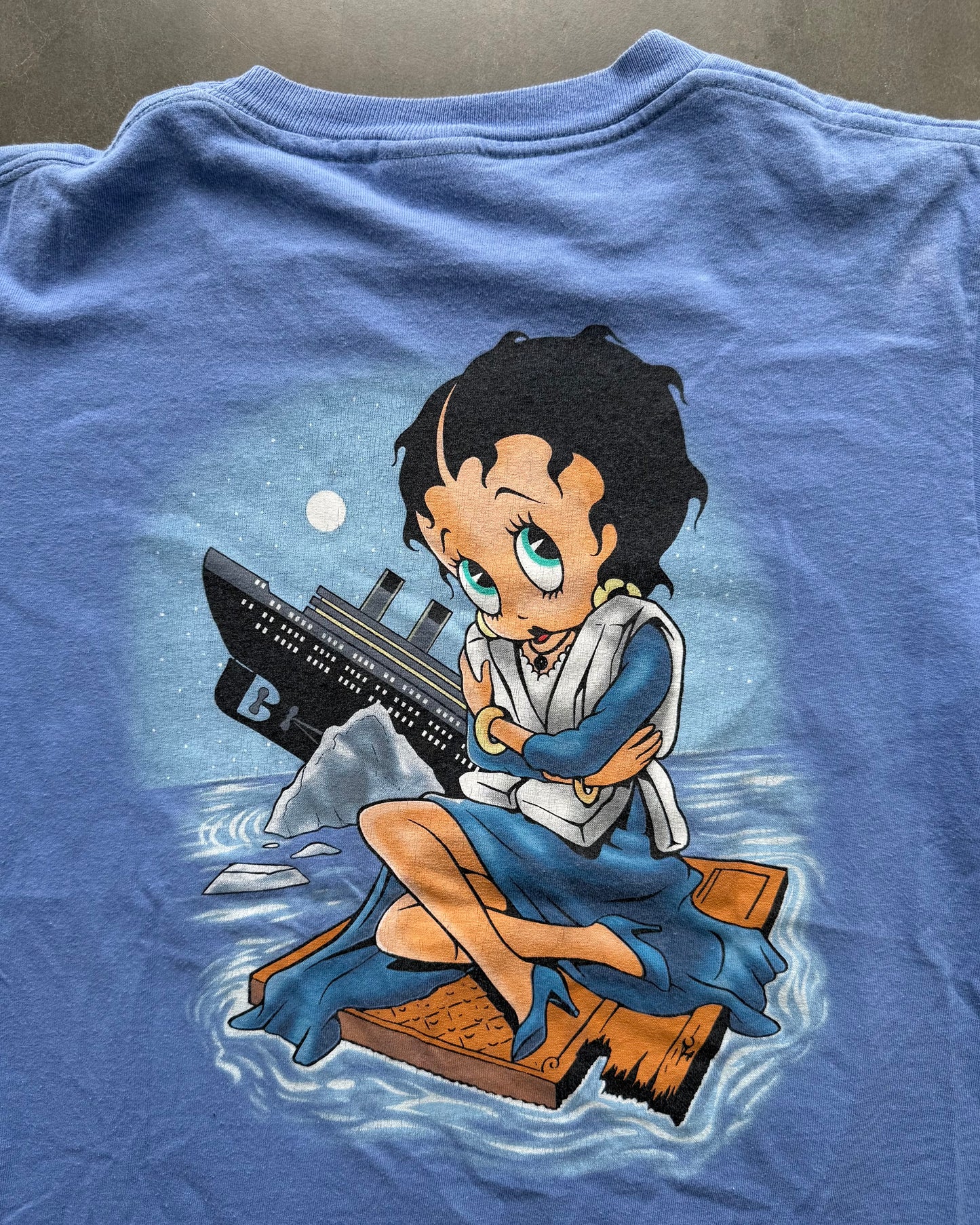 Vintage Betty Boop Popeye Titanic Tee - M