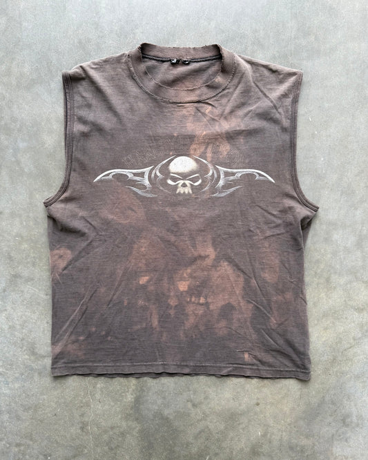 Vintage Harley Davidson Faded Sleeveless Tee - L