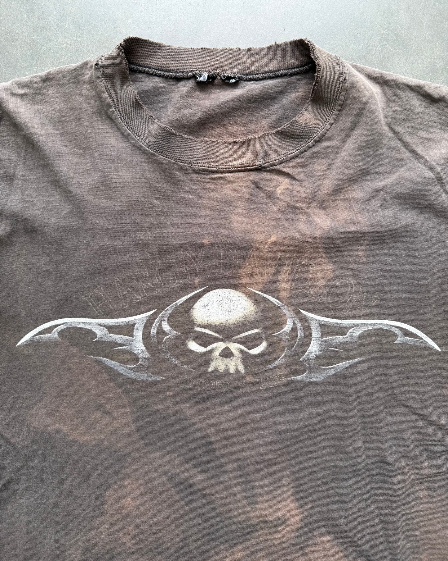 Vintage Harley Davidson Faded Sleeveless Tee - L