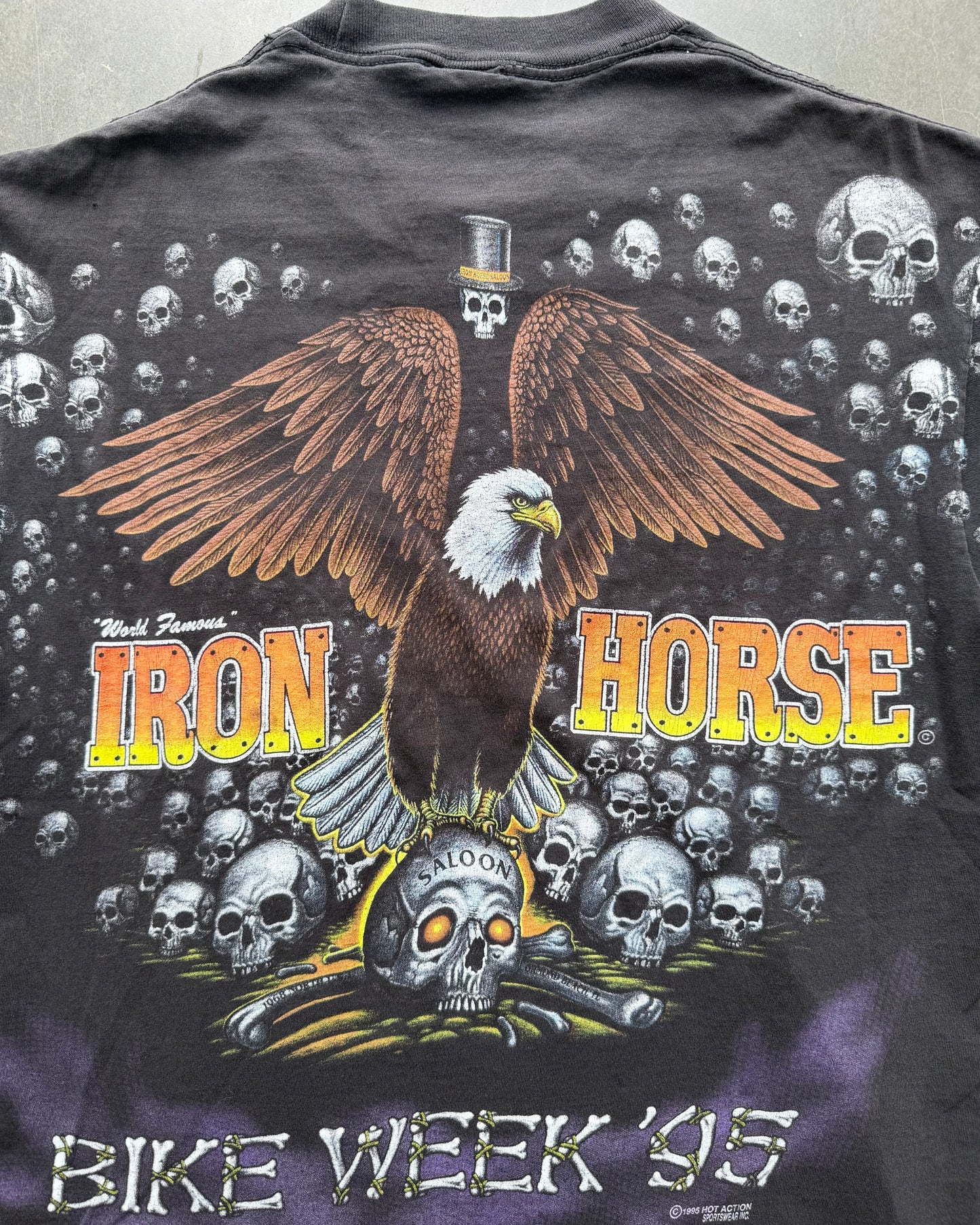 Vintage Iron Horse Saloon Tee - L